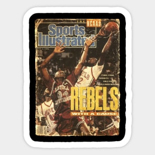 COVER SPORT - SPORT ILLUSTRATED - REBELS WITH A CAUSE Sticker